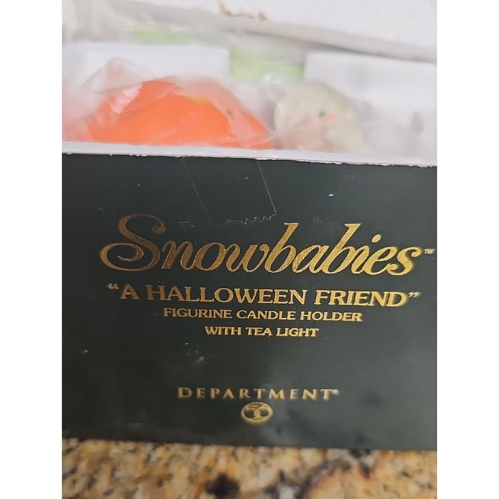 Snowbabies "A Halloween Friend"